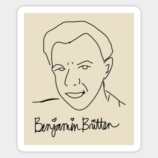 Benjamin Britten Magnet
